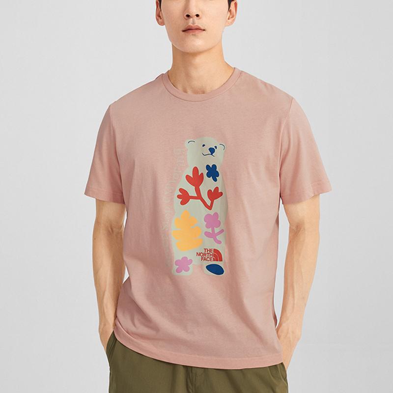 THE NORTH FACE T Shirt Unisex Pink NF0A4UDM-UBF