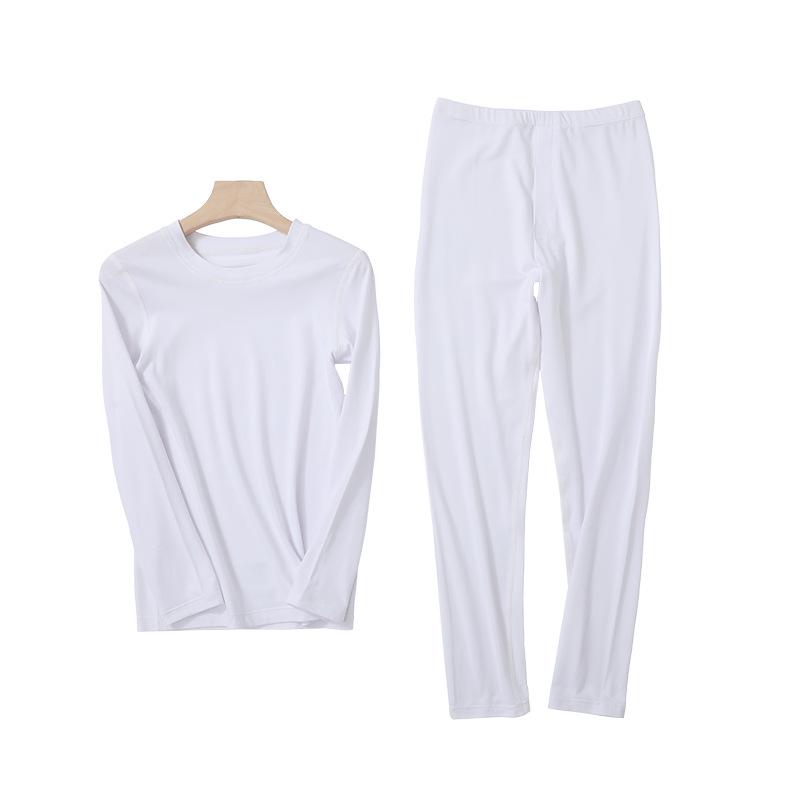 Boys' Seamless Warm Underwear Set with Hyaluronic Acid for Autumn/Winter