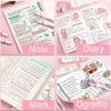 3/6PCS Contour Pen Flower Shape Curve Highlighter Marker Creative Outline Suitable for Notebook Diary Decoration Art Rewards ZYF
