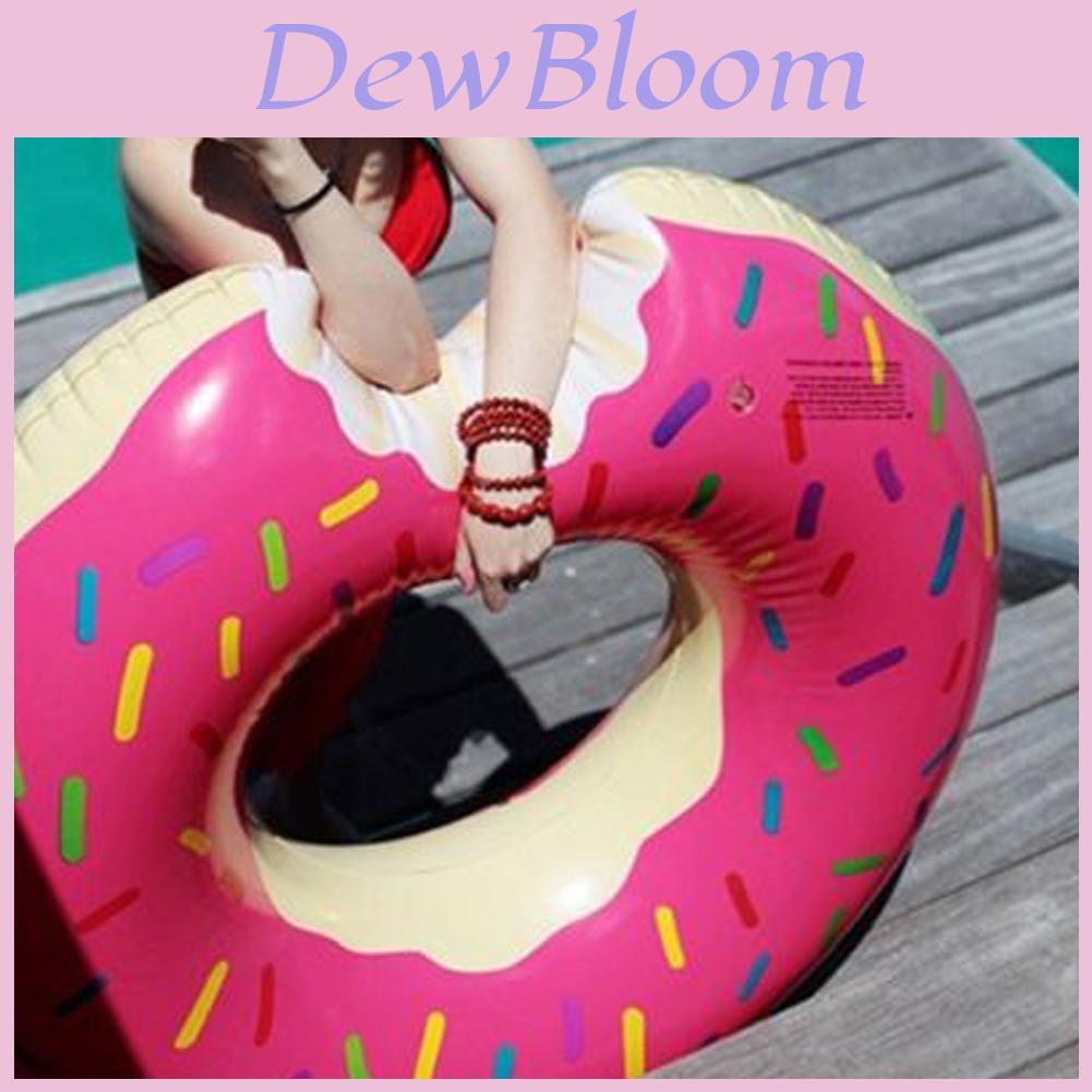 Kinder-Schwimmring mit dicker PVC-Konstruktion und Donut-Muster für Spaß im Pool