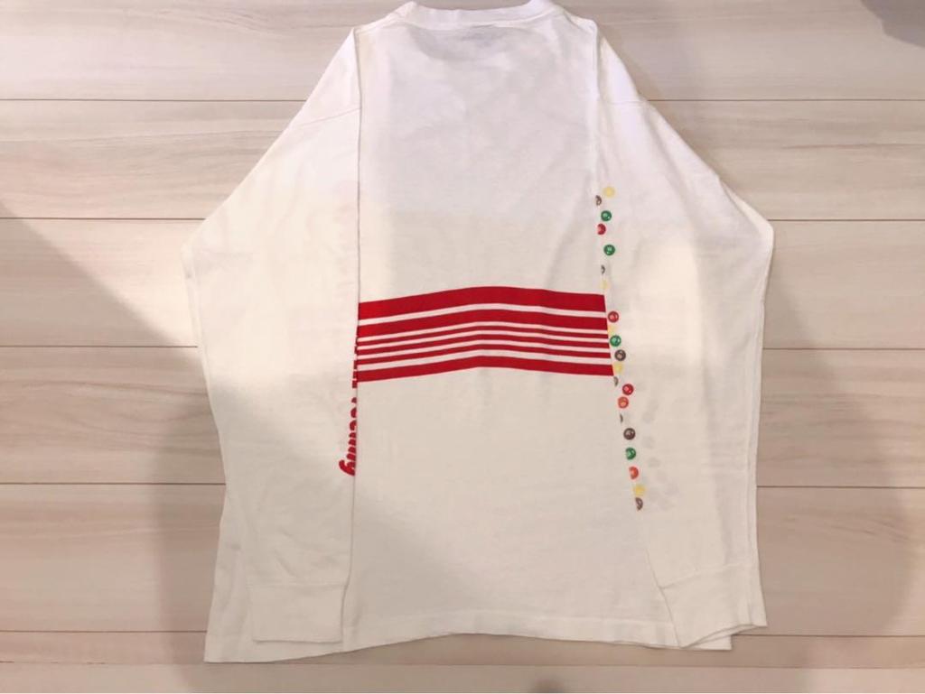 [USED] Rare 80s Vintage M&M's Long Sleeve T-Shirt Made in USA