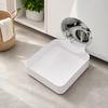 Water Catchment Tray for Drum Washer Washing Machine Drain Pan with Deep Groove, Thickened ABS Leakproof Replacement Drainage Tray, Floor Protection