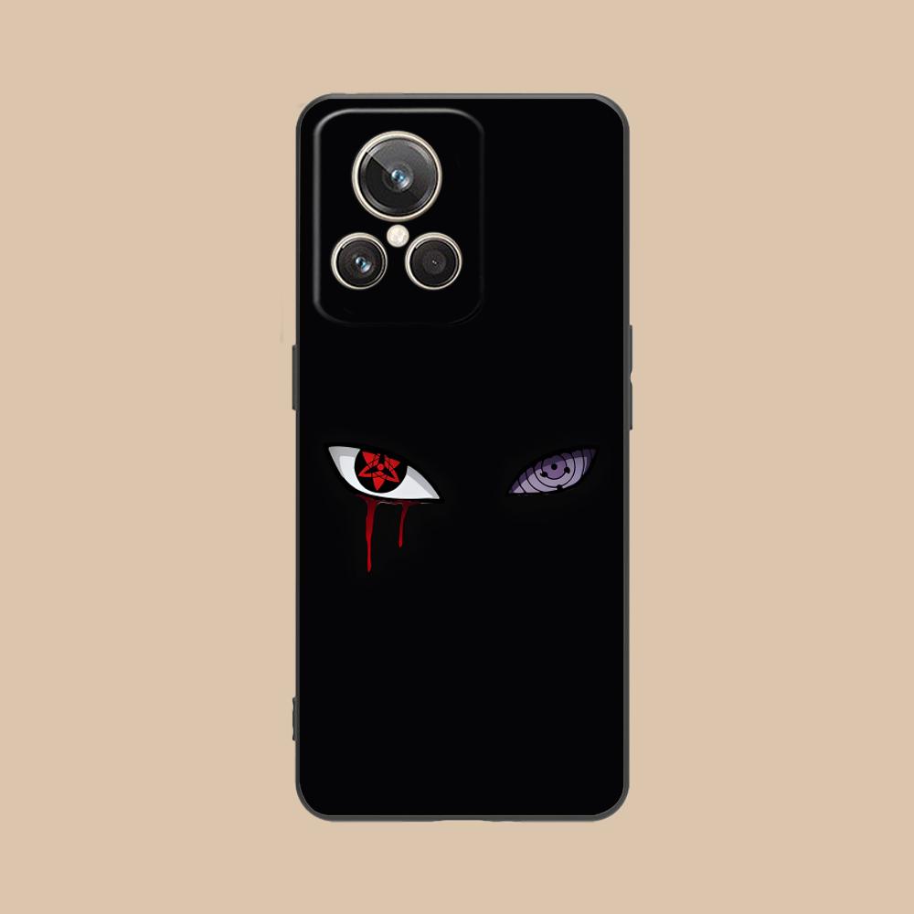 Anime Eyes Phone Case for Realme 15 14 13 12 11 10 9 Pro Plus T i Lite 5G Soft TPU Shockproof Cover