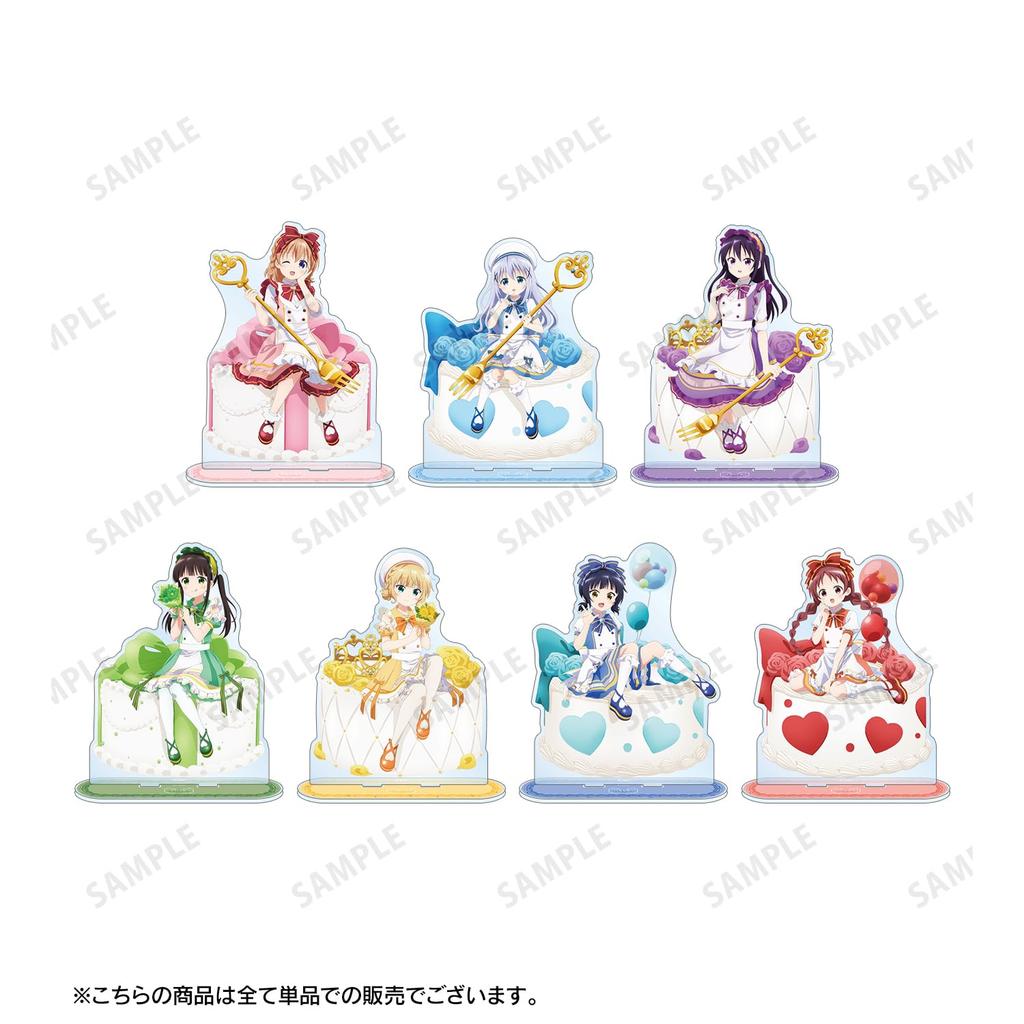 Is the Order a BLOOM Original Illustration Sharo Sitting Cake Extra Large Acrylic Stand Colleize Official Merchandise Official License [Official]