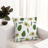 Niedlicher Avocado Frucht Kissenbezug Weicher Polyester Kissenbezug Geschenk Dekokissenbezug Zuhause Quadratisch