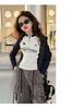 2025 Girls' Long Sleeve Stylish T-Shirt - Autumn Casual Fashion Outerwear