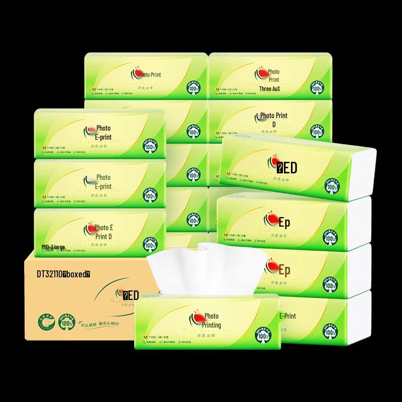 Mind Act Upon Mind Tea Talk Silk Enjoy 3-Ply Facial Tissues
