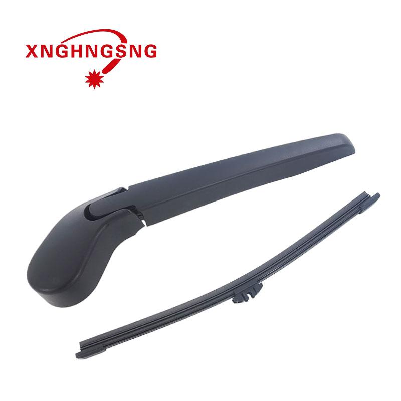 For Morris Garages MG ROEWE RX8 car rear wiper blade wiper blade rocker arm bracket glass cleaning defogging blade wiper arm + wiper blade чёрный