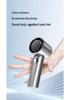 Rechargeable Mini Handheld Fan: Strong Wind & Long Battery Life, Portable with Digital Display for Outdoor Use