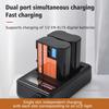 AJNWNM EN-EL15 ENEL15 El15 Battery for Nikon D7000 D7100 D7200 D850 D750 D7500 D810 D500 D800 D610 D600 +LCD Charger