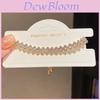 Geometric Square Zircon Chain Bracelet For Women With Elegant Alloy Design