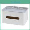 Rectangular Box Holder Tissue Multifunctional Tissue Box Cover With Remote Control Storage