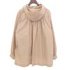 BALLSEY Excellent condition light taffeta hooded short coat, women's, beige, size 36, made in 1924 coat 36 beigeUsed