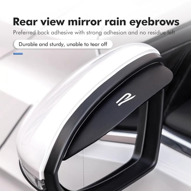 DIG1 Carbon Fiber Car Rearview Mirrors Rain Blind Mirror Rain Cover For Volkswagen VW Jetta Golf4 5 6 Beetle CC B5 B6 B7 EOS GTI MK2