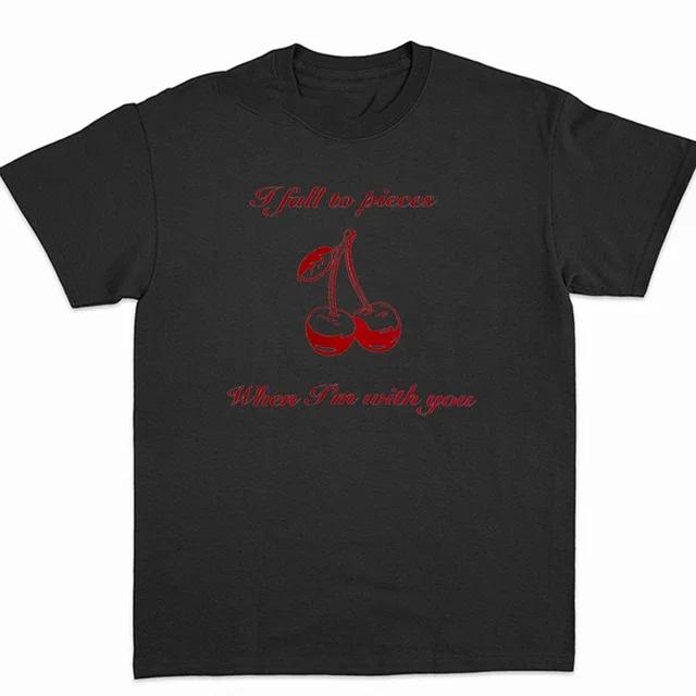 

Lana Del Rey Cherry Y2k Vintage T-shirt Men s Plus Size Unisex Women s Graphic T-shirt Street Apparel Harajuku Men s Top S