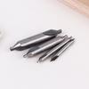 1 Set 1/1.5/2/2.5/3/4/5 Center Drill Bits Set,60-Degree Angle Center Drill Bits Kit Countersink Tools For Lathe Metalworking