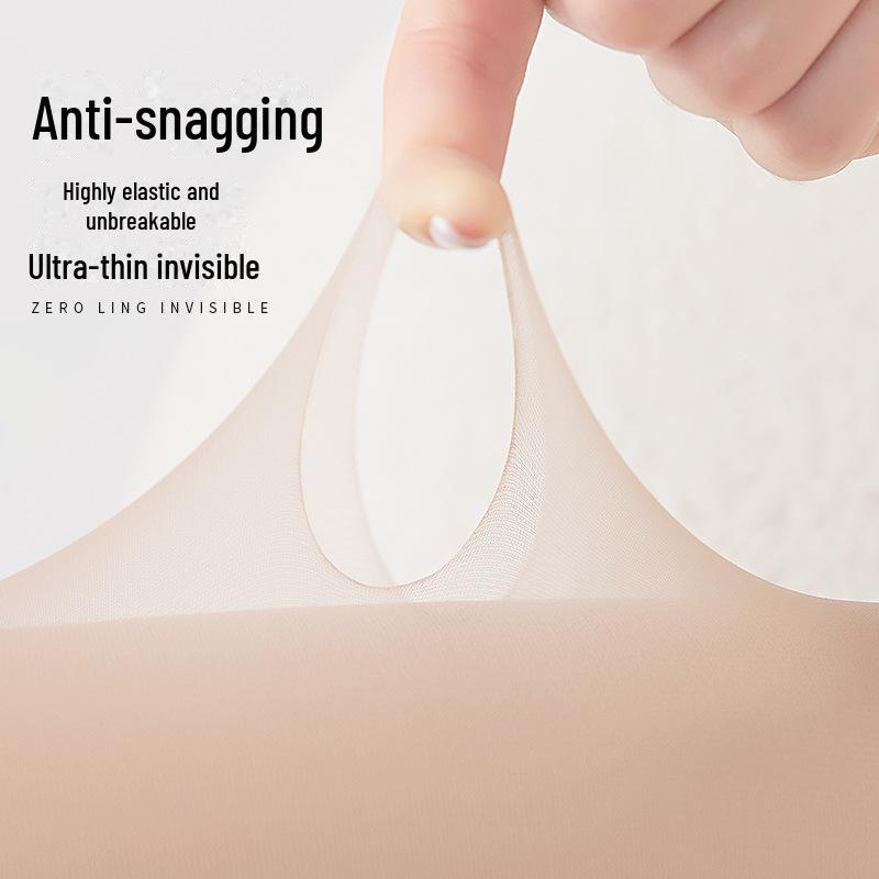 Women's Ultra-Thin Stockings: Anti-Snag, Non-Slip, Flesh-Colored & Sexy Black Silk Styles