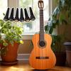 Acoustic guitar ebony bridge pin with 6 abalone dots and