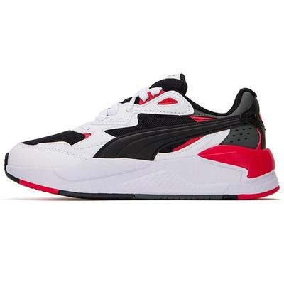 X-Ray Speed Black High Risk Red Unisex Sneakers White Dark-Shadow 384638-04