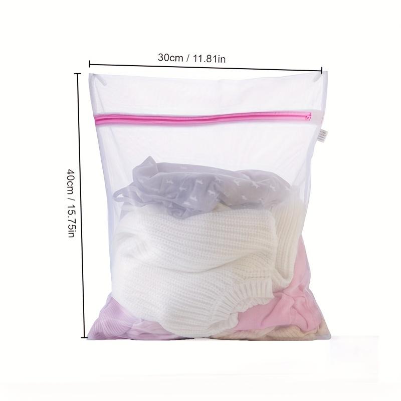 2pcs Washing Bags For Assortment Clothes, Mesh Laundry Washing Bags, Premium Zipper Travel Storage Organizer