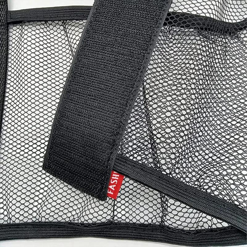 Car Trunk Elastic Mesh Storage Bag Car Trunk Storage Net Fire Extinguisher Storage Net Auto Accessories