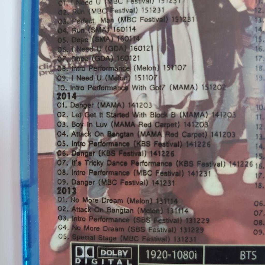 [USED] BTS 2013-2017 Music Awards Collection