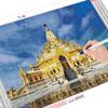 5D Diamond Painting Building Full Square Round Drill Cross Stitch Diamond Embroidery Landscape City Needlework Home Decor