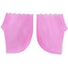 Silicone Heel Socks Pain Relief Elastic Anti Cracking Heel Sve Cover for Foot Care( Red )