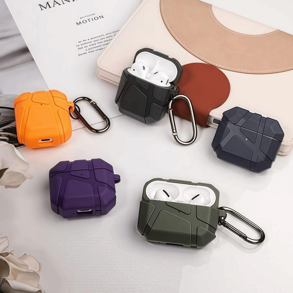 Shockproof Headphone Protection Box Anti-Fall TPU Earbuds Cover  For Airpods 4,Pro/Pro2