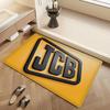 Excavator J-JCB Logo Floor Mat Non-Slip Laundry Room Mat Laundry Decor Balcony Child Living Room Household Carpets