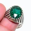 Natural Diopside Gemstone Handmade 925 Sterling Silver Jewelry Ring Size 7 RR-167