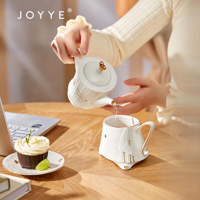 JOYYE Alice In Wonderland Queen of Hearts Ceramic Tea Set