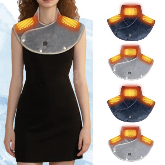 Electric Shawl USB Heating Wrap with 3-Speed Temperature Control Ultimate Comfort Portable Convenient Neck Warmer