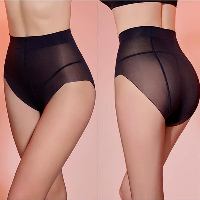 0D Women's Tights Transparent Ultra-Thin Stockings NEW Sexy Bikini Crotch High End Anti Stripping Thread Invisible Pantyhose