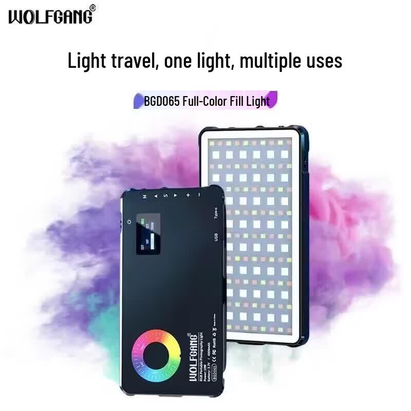 WOLFGANG BGD065 RGB Pocket Portable LED Fill Light