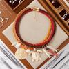 4Pcs/set Ocean Elements Sea Turtle Fish-shaped Pendant Necklaces For Women Fashion Holiday Party Jewelry Gifts