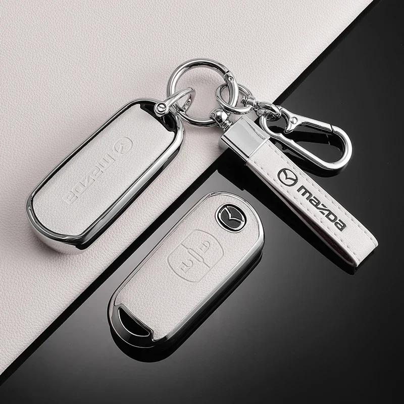 for TPU Car Smart Remote Key Case Cover Shell For Mazda 2 3 5 6 BL BM GJ Atenza Axela Demio CX-3 CX3 CX-5 CX5 CX7 CX-7 CX-9 CX8 ZSTW3