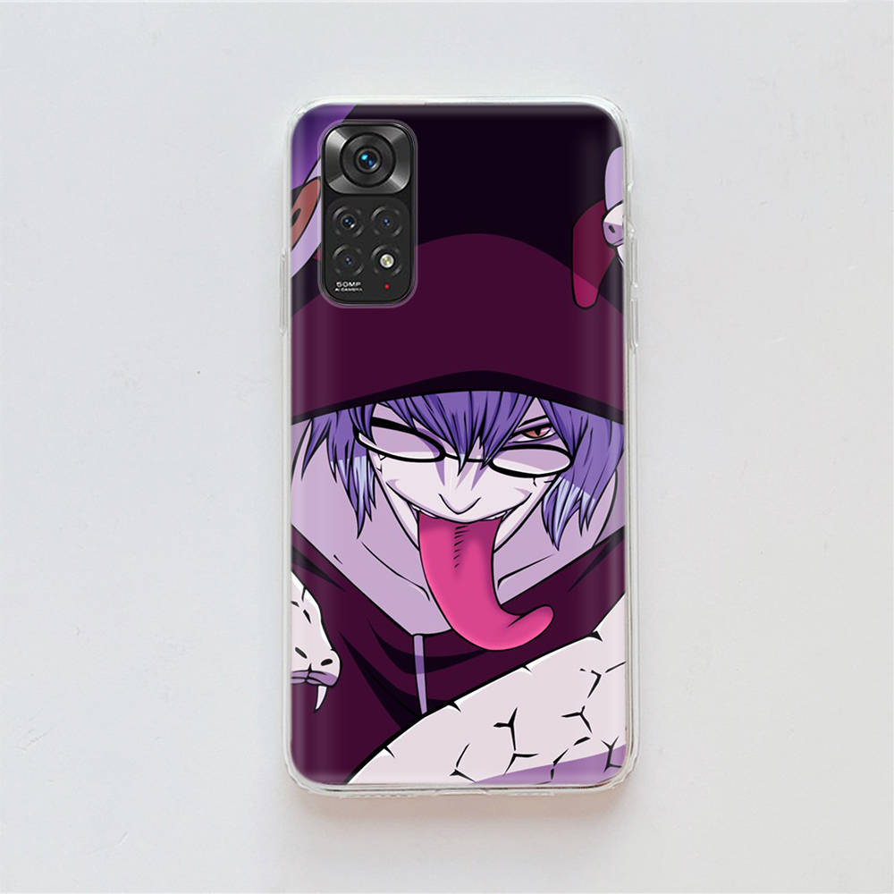 DT13 Naruto Anime Case for Samsung A04 A14 A23 A34 A54 M23 M33 M52 M53 Realme 10 9 C30S C35 C55 VIVO Y02S Y21 Y33S Y51 X80 Pro Clear Cover