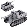 WW2 Military Tank Series Building Blocks German Soviet Union Army Soldier Figures Armored Vehicle Car Cannon Weapon Bricks Toys