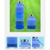 Foldable Sports Bottle, Silicone Water Bottle, Portable, Eco-Friendly, Leak-Proof, Expandable Cup, for Cycling, Hiking, Outdoor Sports, BPA-Free, Easy