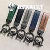 VW Exclusive Key Rings High Grade Leather Car Keychain For Polo Golf GTI CC Tiguan Arteon Passat Jetta Touareg ID.3 ZD9