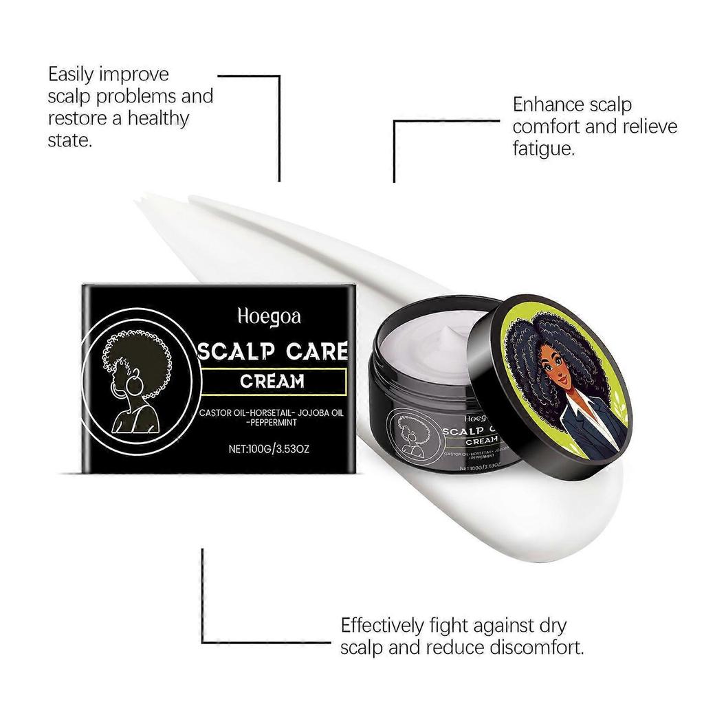 Scalp Care Cream Daily Gentle Care To Improve Dry Hair And Nourish Hair Smooth Luster