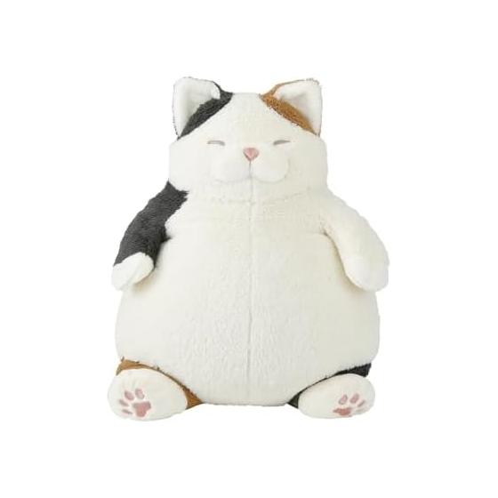 Ribuhaato Body Pillow, Cat Affirmation, Mikeneko no Sanma, L Size (Total Length Approx. 38cm) Cute Cat Body Pillow, Stuffed Toy, Cat Goods 27721-11