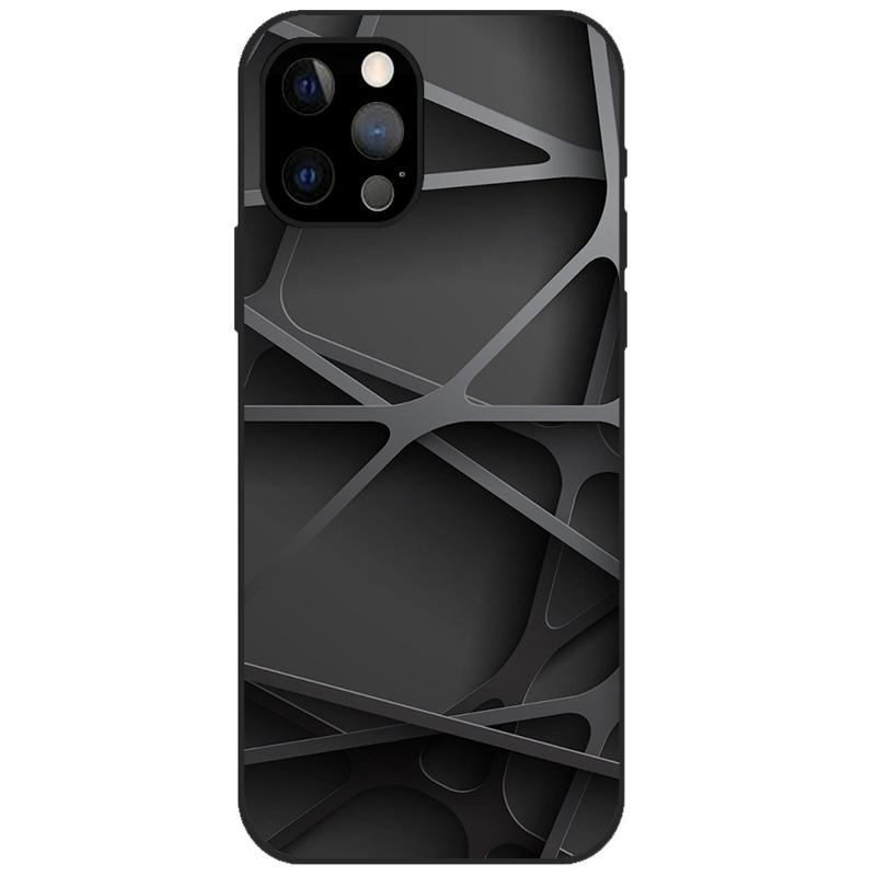 For iPhone 12 Pro Case iPhone12 Pro Bumper Silicon TPU Soft Phone Cover For iPhone 12 Pro Max / 12 Mini Case Cartoon Funda 12Pro