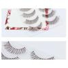 Lashie - Set of 5 Pairs: Criss Cross Clear Band False Eyelashes