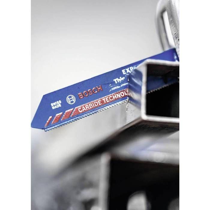 Bosch Accessories 2608900362 EXPERT « Thin Tough Metal » S 922 EHM lame de scie sabre, 10 pièces Longueur lame de scie