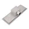 304 Stainless Steel Floor Drain Rectangular Channel Drain Durable Linear Shower Drain  Balcony