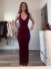 2026 Spring European & American Women's V-Neck Sleeveless Slimming Sexy Dress