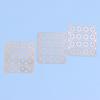 Super Precision Shims 48 Pcs Fit Gearbox Gear Set Clearance Adjustment For Airsoft Paintball Accessories