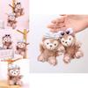 Cute Shelliemay Sitting Position Sunglasses Plush Toy Doll Pendant Keychain For Bag Decoration And Collectors Gift